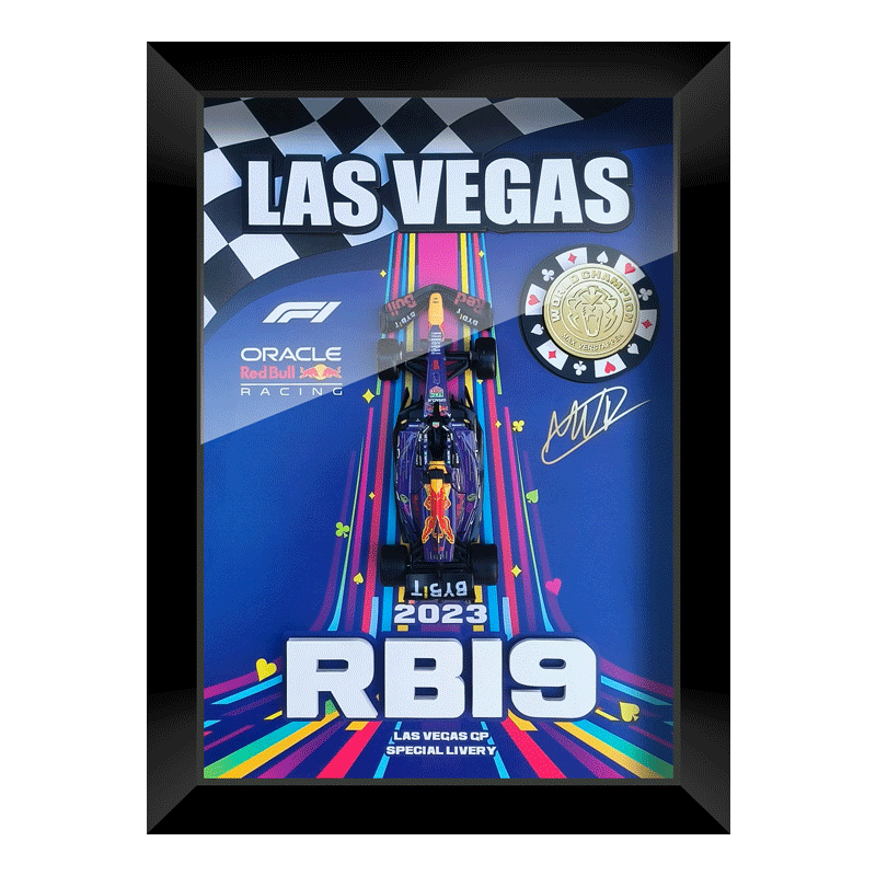Max Verstappen F1 Red Bull Tribute Frame Bundle – RB16B & RB19