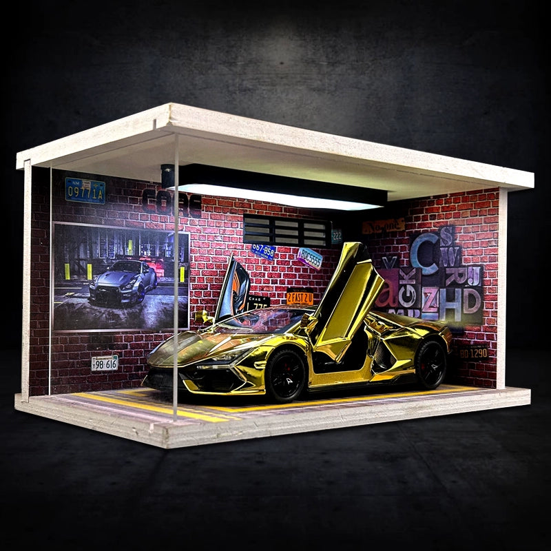 Gold Lamborghini