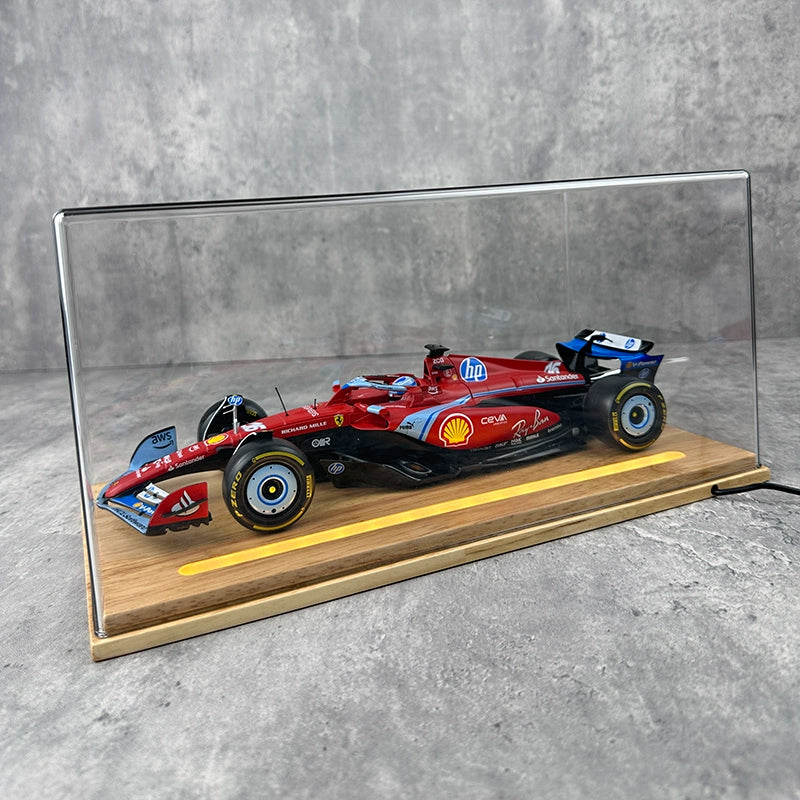 Ferrari SF-24 Formula 1 Diecast Model 1:18 with Display Case - F1 2024 Collector Edition