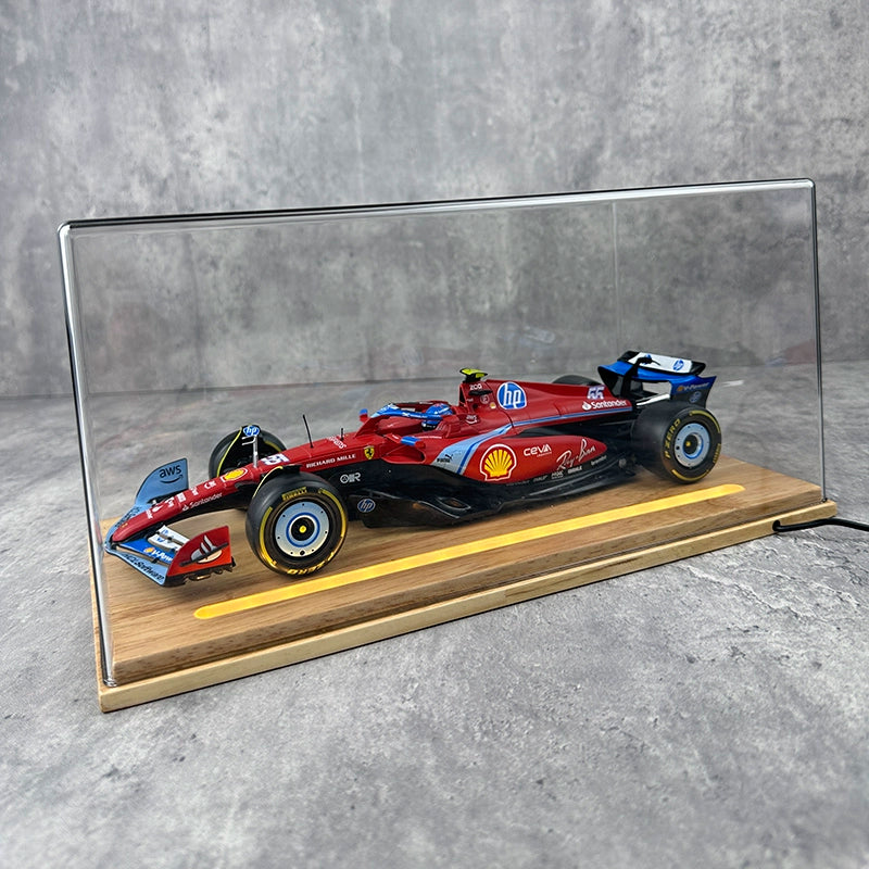 Ferrari SF-24 Formula 1 Diecast Model 1:18 with Display Case - F1 2024 Collector Edition